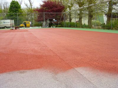 Construction d'un terrain de tennis - Patrick Ceschin